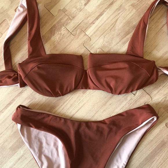 KYA Swim Seamless Reversible 2-Piece - Picture 2 of 4